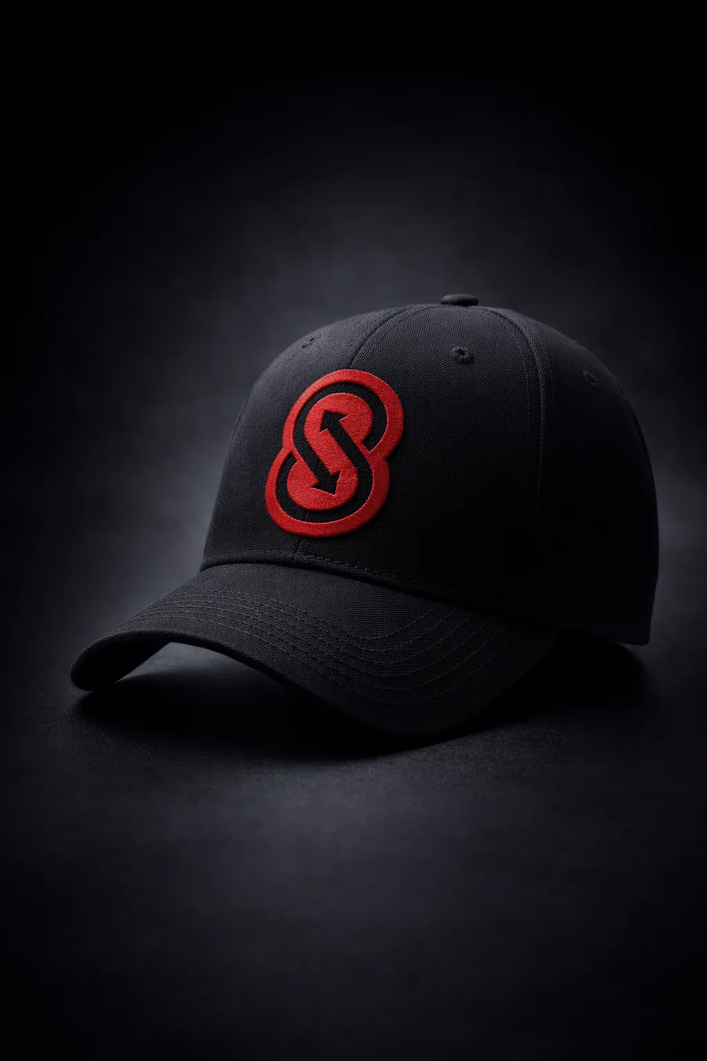 Ultra Realistic 8k Studio Mockup Of A Branded Cap Displayed At An Angle O