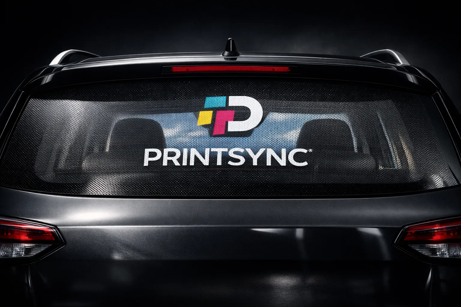 One-Way Vision Rear Window